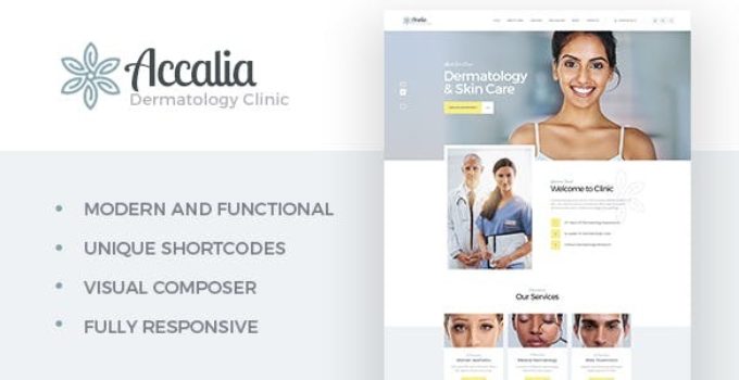 Accalia | Dermatology Clinic WordPress Theme