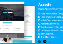 Accede - Digital Agency WordPress Theme