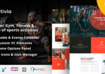 Activia - Gym and Fitness WordPress Theme