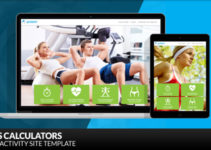 Activity - Calories Calculators and Sport Activity WordPress Theme