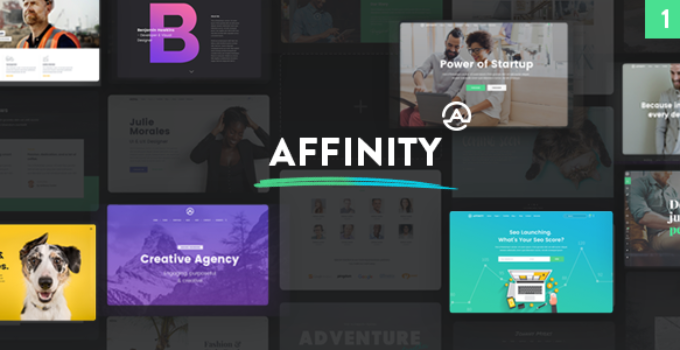 Affinity - A Genuinely Gigantic and Refreshing Multipurpose Theme