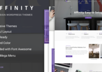 Affinity - Furniture & Interior Design WordPress Theme