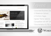 Agivee - Corporate Business Wordpress Theme