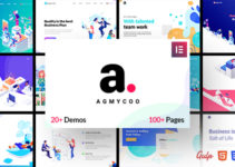 Agmycoo - Isometric Startup Creative Digital Agency WordPress Theme