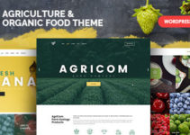 Agricom - Agriculture & Organic Food WordPress Theme Pack