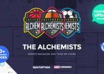 Alchemists - Sports Club and News WordPress Theme