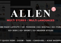 Allen - Multipurpose Responsive WooCommerce Theme