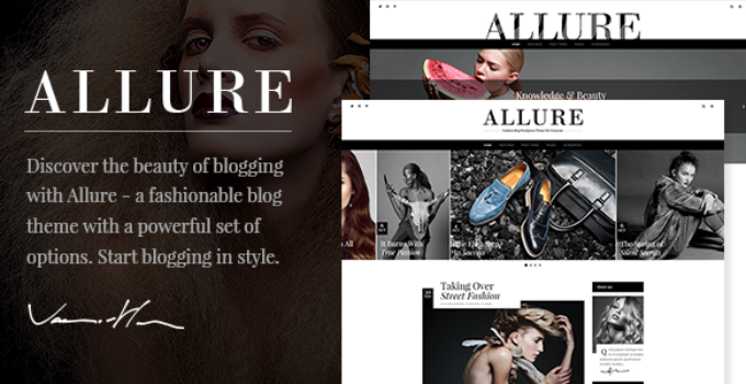 Allure - Fashion Blog Theme