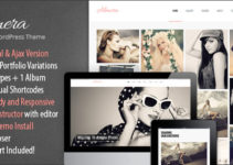Almera | Model Agency & Photo Portfolio WordPress Theme