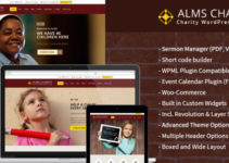 Alms Charity- Charity & Ministry Theme