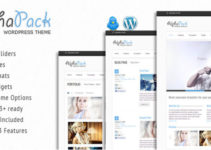 Alphapack - Premium WordPress Theme