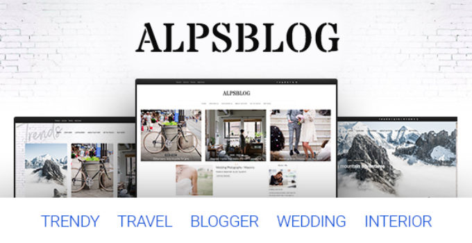 Alps Blog - Lifestyle Blog & Magazine WordPress