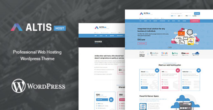 Altis - Professional Hosting WordPress Theme
