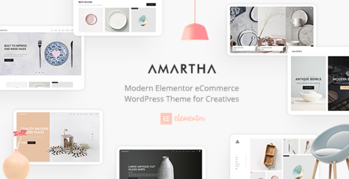 Amartha - Modern Elementor WooCommerce Theme