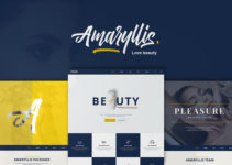 Amaryllis - Beauty/Spa WordPress Theme