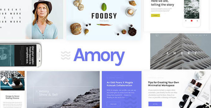 Amory | Responsive Multipurpose WordPress Theme
