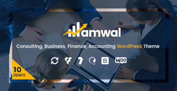 Amwal | Consulting, Business, Finance, Accounting WordPress Theme