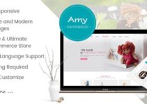 Amy Handmade - Blog and Shop WordPress Theme