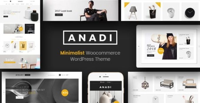 Anadi - WooCommerce Furniture WordPress Theme