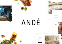 Andé - Elegant Restaurant Theme