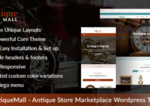 AntiqueMall - Antique Store Marketplace WordPress Theme