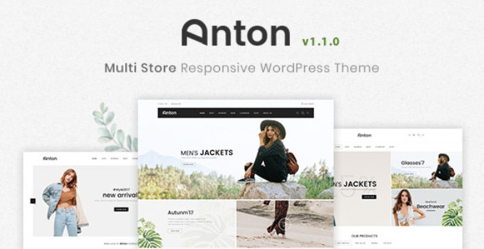 Anton - Multi Store Responsive WordPress Theme