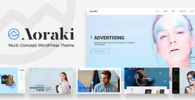 Aoraki - Multi-Concept Business WordPress Theme