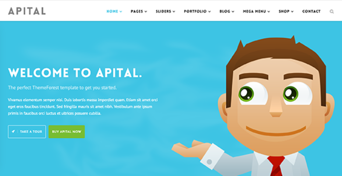Apital - Corporate Business WordPress Theme