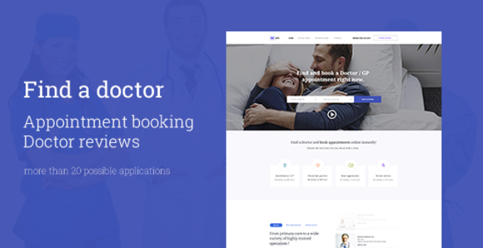 Appointment Booking, Marketplace, Directory WordPress Theme - Medican