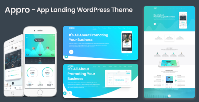 Appro – App Landing WordPress Theme