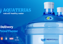 Aquaterias - Drinking Mineral Water Delivery WordPress Theme