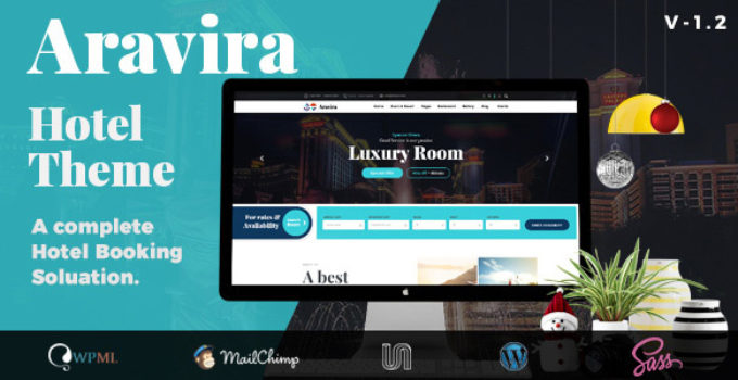 Aravira - Hotel WordPress Theme