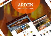 Arden - Modern Brewery & Pub WordPress Theme