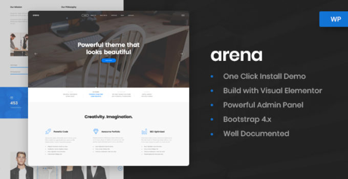 Arena - Business & Agency WordPress Theme