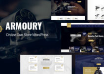 Armoury - Weapon Store WordPress Theme
