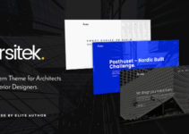 Arsitek | A Modern Theme for Architects and Interior Designers