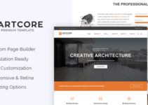 Artcore - Building Architecture WordPress Theme