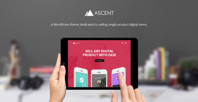 Ascent - WordPress / Easy Digital Downloads Theme