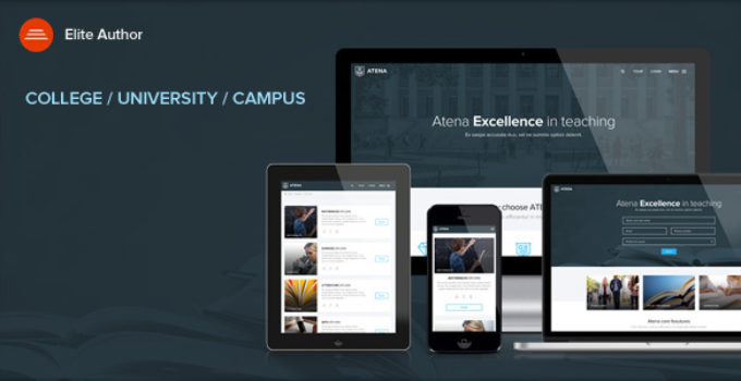 ATENA - College, University and Campus WordPress Theme