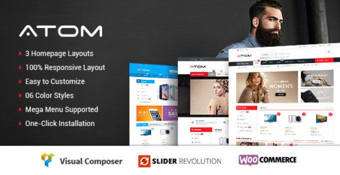 Atom - Responsive WooCommerce WordPress Theme