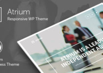 Atrium - Finance Consulting Advisor WordPress Theme