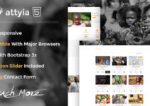 Attyia - Creative NGO and Charity WordPress Theme
