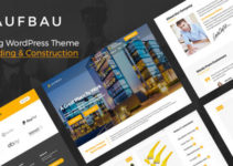 Aufbau - Multi-Purpose Building & Construction WordPress Theme