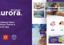 Aurora Spa & Beauty Salon WordPress Theme