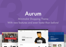 Aurum - Minimalist Shopping Theme