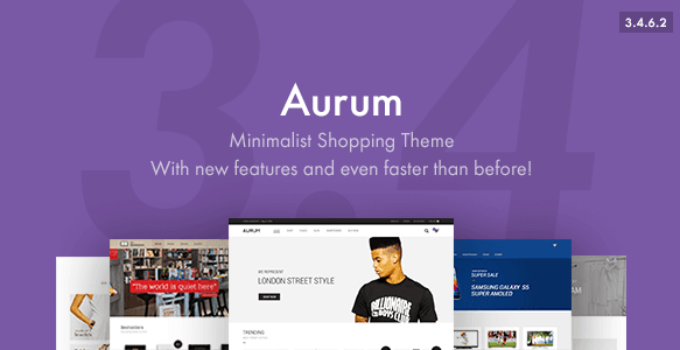 Aurum - Minimalist Shopping Theme