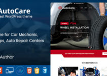 Auto Care - WordPress Theme for Car Mechanic, Workshops, Auto Repair Centers