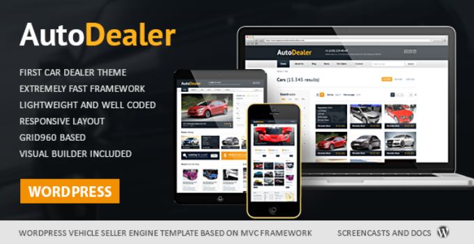 Auto Dealer - Car Dealer WordPress Theme