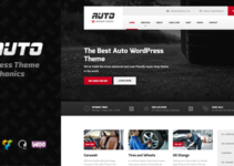 Auto - Ideal Car Mechanic and Auto Repair Template for WordPress