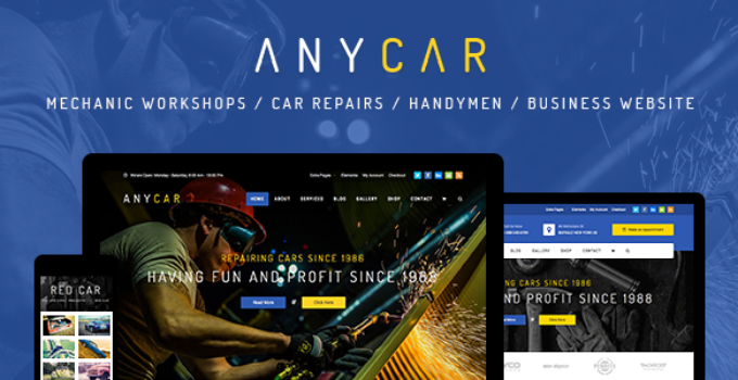 Automotive, Car Dealer, Dealership WordPress Theme - AnyCar